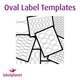 Label Templates For Oval Labels  