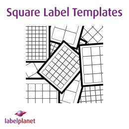 Label Templates For Square Labels