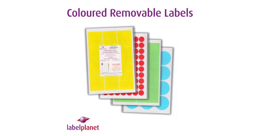 Our REMC range is made of coloured paper and a removable adhesive; our colours include red, orange, yellow, green, blue, pink, and cream.
