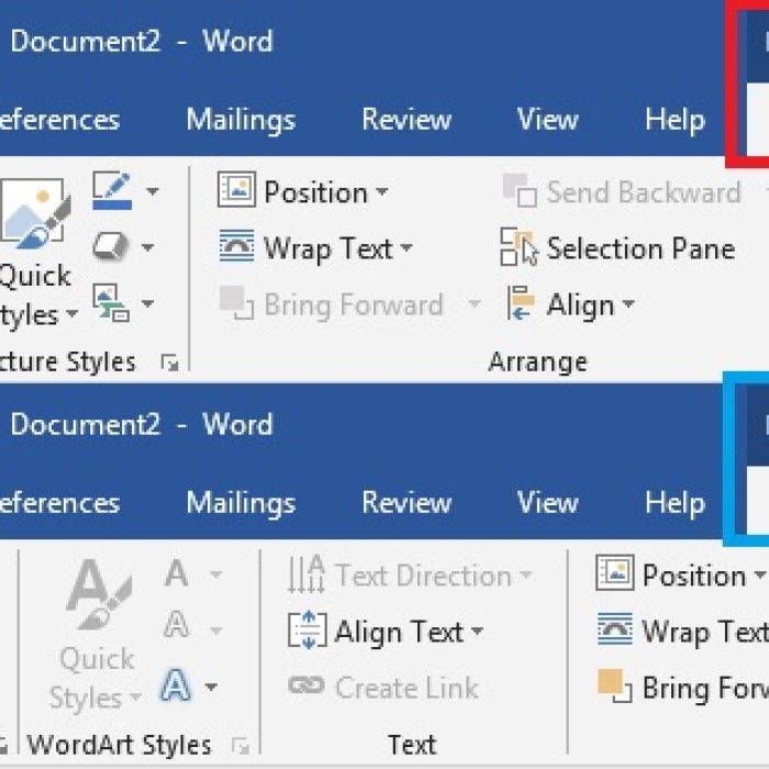 Label Shapes For Word