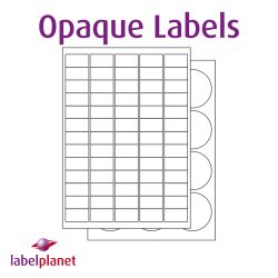 Opaque Labels, 65 Paper Labels, 38.1 x 21.2mm, LP65/38 OPQ