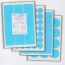 Blue Labels, 21 Per Sheet, 63.5 x 38.1mm