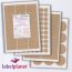 Brown Kraft Labels, 1 Per Sheet, 199.6 x 289.1mm, LP1/199 BRK