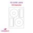 CD Labels & DVD Labels, 2 Per Sheet, 118mm Diameter, LPCD118P