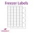 Freezer Labels, 65 Per Sheet, 38.1 x 21.2mm, LP65/38 DF