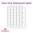 Gloss Transparent Labels, 21 Labels, 63.5 x 38.1mm, LP21/63 GTP
