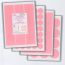 Pink Labels, 21 Per Sheet, 63.5 x 38.1mm