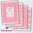 Pink Labels For Inkjet/Laser Printers, 2 per sheet, 116mm CD/DVD, LPCD116 Pink