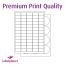 Premium Quality Paper Labels, 65 Labels 38.1 x 21.2mm, LP65/38 MPQ