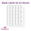 Rectangle Labels (Round Corners) For Inkjet/Laser Printers, 4 per sheet, 99.1 x 139mm, LP4/99