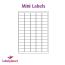 Rectangle Labels (Round Corners) For Inkjet/Laser Printers, 65 per sheet, 38.1 x 21.2mm, LP65/38