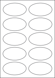 Label Templates For LP10/95OV