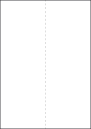 Rectangle Labels (Square Cut) For Inkjet/Laser Printers, 1 per sheet, 210 x 297mm, LP1/210V