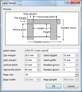 How To Make Label Templates Using Word S Create Labels Tool